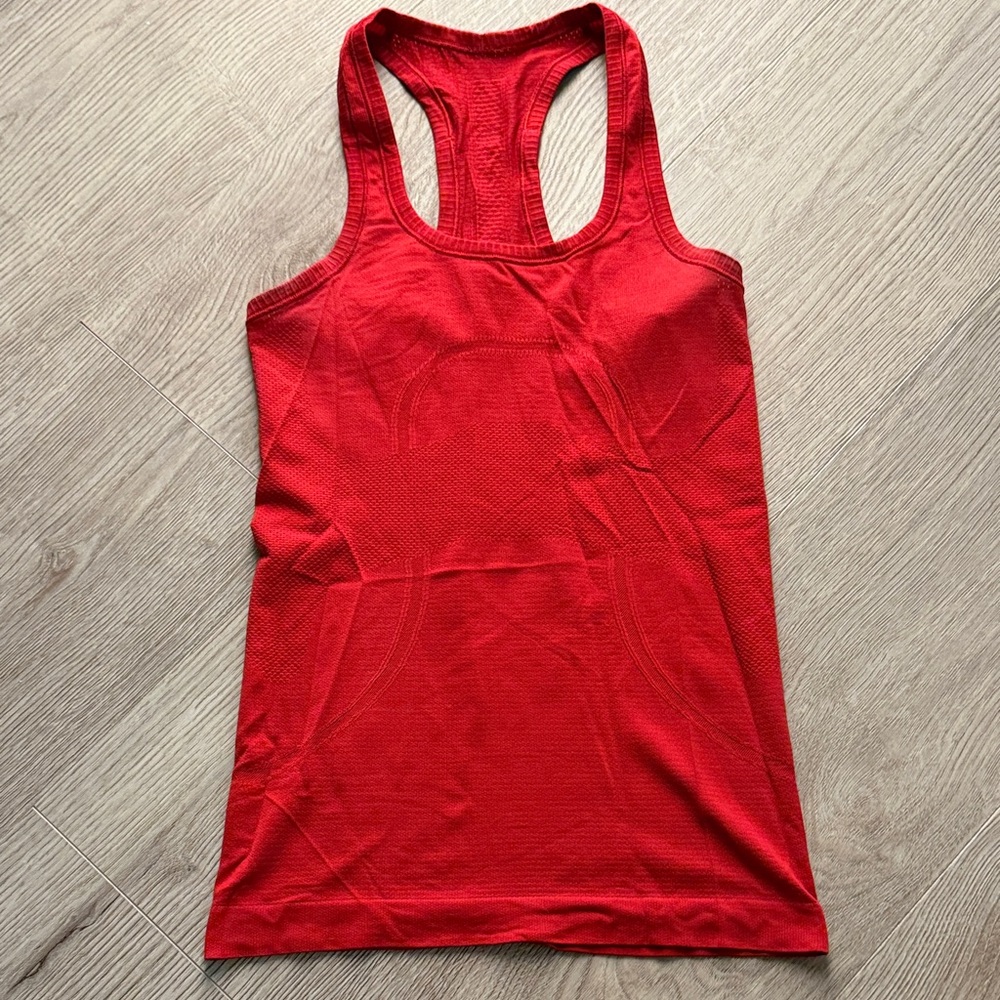 Lululemon Swifty Tech Red Women's Racerback Tank Top
